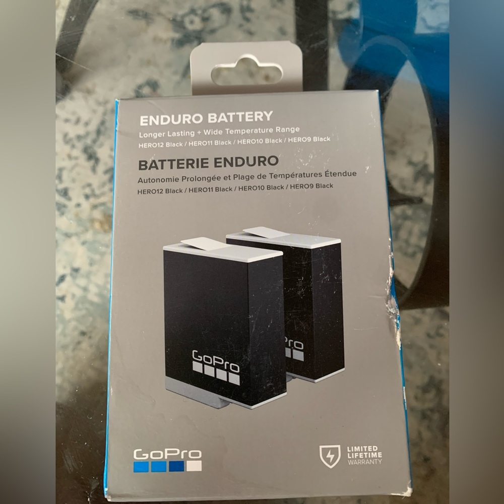 Go Pro batteries.